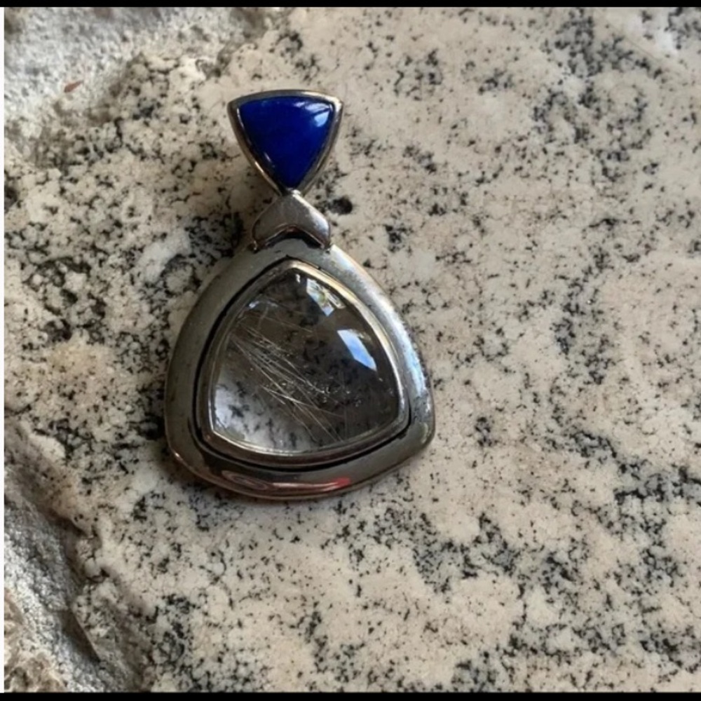 Large Necklace Pendant Statement Handmade Artisan - Picture 1 of 1
